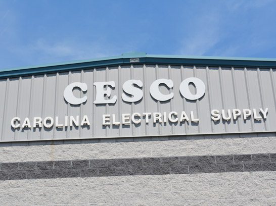 CESCO Building Facade With Sign